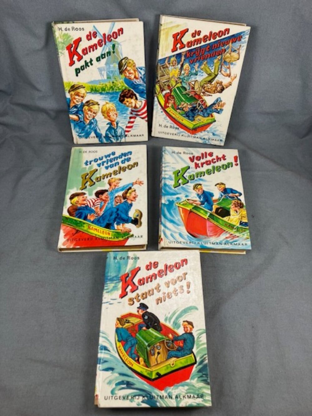 5 Dutch language Children's books Kameleon De Roos